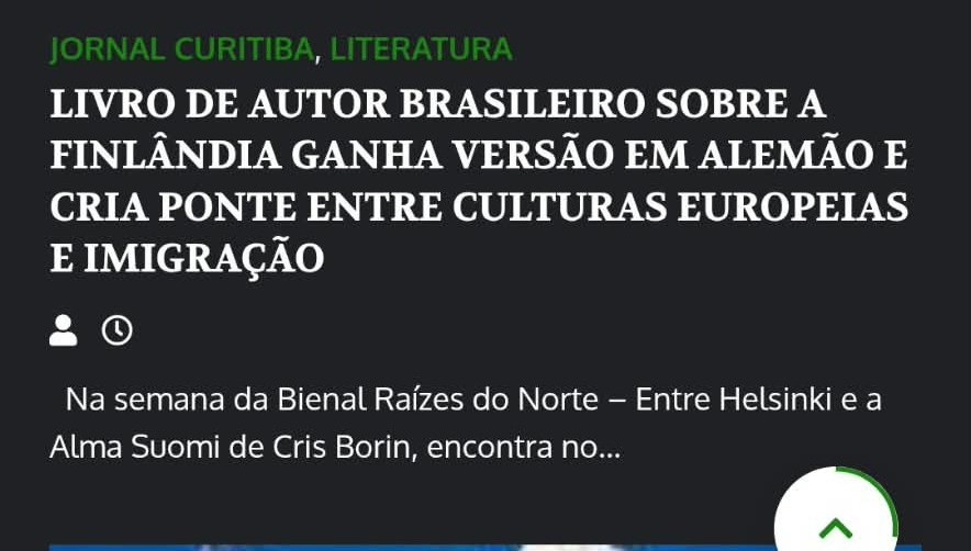 Livro sobre a Finlândia em alemão